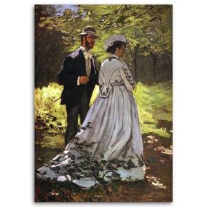 Wandbild Bazille und Camille C. Monet 70 x 100 cm