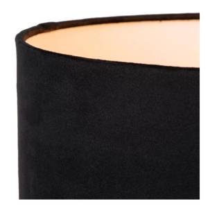 Dekorative Tischleuchte TONDO Schwarz - Metall - Textil - 15 x 48 x 15 cm