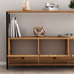 Sideboard Nero Beige - Holzwerkstoff - 30 x 75 x 120 cm