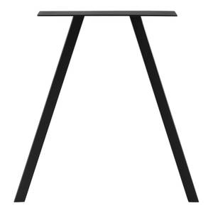 Tischgestell (2er-Set) Schwarz - 70 x 72 cm