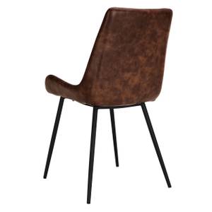 Chaise Austin (Lot de 2) Marron foncé