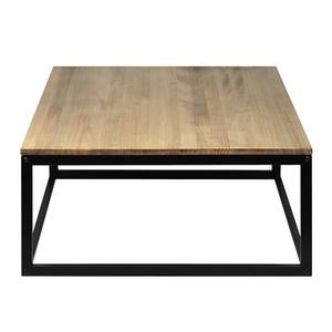 Table basse Icub.   80X70x37 cm. Noir Noir - Bois massif - Bois/Imitation - 80 x 37 x 70 cm