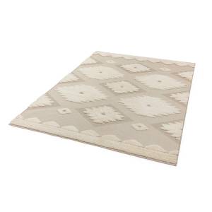 Teppich wohnzimmer FULLY TRIBAL Beige - 120 x 170 cm