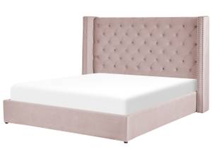 Doppelbett LUBBON Pink - 210 x 144 x 217 cm