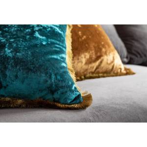 Kissen Cannes Blau - Textil - 45 x 8 x 45 cm