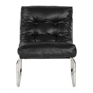 Fauteuil lounge Boudoir Noir - Métal - 57 x 75 x 71 cm