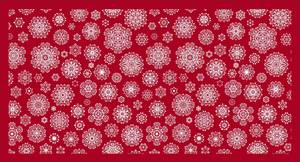 Küchenläufer Rot - Textil - 100 x 1 x 52 cm