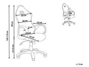 Bürostuhl iCHAIR Schwarz - Grün - Limettengrün - Silber