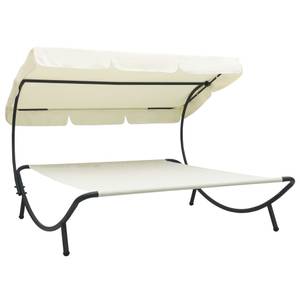 Chaise longue 3004933 Blanc - Métal - 173 x 135 x 200 cm