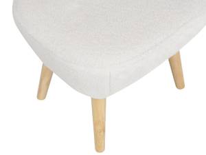 Fauteuil TUMBA Chêne clair - Blanc