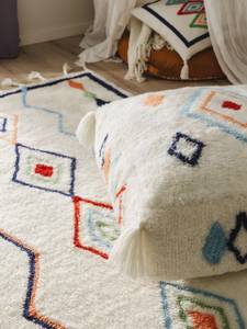 Pouf en laine Malika Fibres naturelles - 55 x 20 x 20 cm