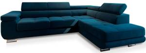 Ecksofa SELVA R-S Blau - Ecke davorstehend rechts