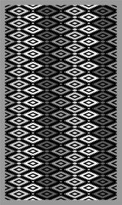 Badläufer Grau - Textil - 70 x 1 x 120 cm