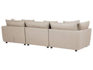 3-Sitzer Sofa SIGTUNA Beige - Schwarz