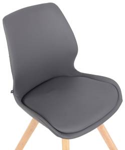 Chaise de salle à manger Luna Lot de 2 Gris