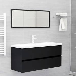 Badezimmerschrank 3037858 Schwarz - Breite: 100 cm