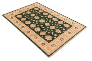 Tapis Ziegler XLV Vert - Textile - 103 x 1 x 152 cm