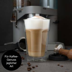 Kelch Kaffeegläser 4x400ml doppelwandig 22 x 17 x 22 cm