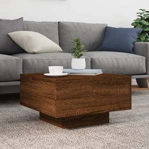 Couchtisch D986 Eiche Schwarzbraun Dekor - 55 x 55 cm