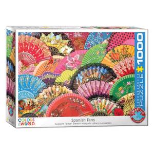 Puzzle Spanische Fans 1000 Teile Papier - 26 x 6 x 36 cm