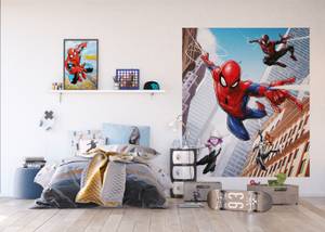 Poster Spider-Man Naturfaser - Textil - 180 x 202 x 202 cm