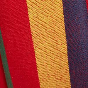 Hängesitz Baumwolle Violett - Rot - Gelb - Holzwerkstoff - Textil - 100 x 160 x 130 cm