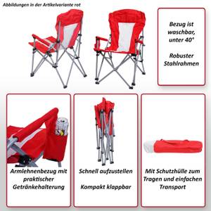 Campingstuhl L50 Rot