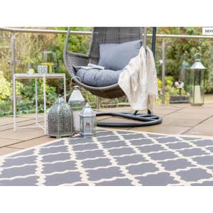 Flachgewebter Outdoor-Teppich PADURA 120 x 170 cm