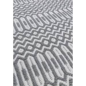 Tapis intérieur extérieur SHALEY Gris - 120 x 170 cm