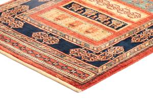 Tapis de couloir Kashkuli CI Rouge - Textile - 86 x 1 x 209 cm