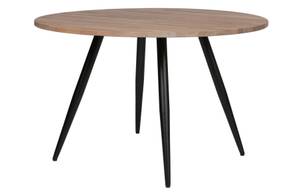 Esstisch Rund Tablo Grau - Massivholz - Holzart/Dekor - 120 x 3 x 120 cm