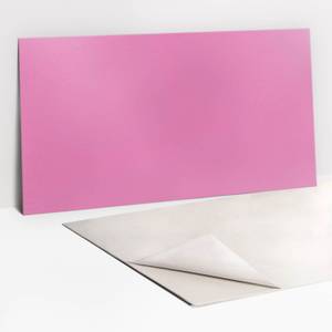 Selbstklebendes Wandpaneel Pinke Pink - Kunststoff - 100 x 50 x 50 cm