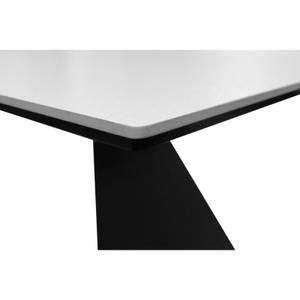 Table basse plateau céramique blanc Blanc - Céramique - 120 x 45 x 60 cm