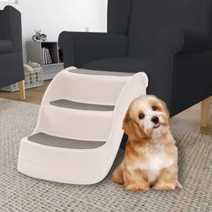 Escalier pour chien 152233 Blanc - Matière plastique - 38 x 38 x 50 cm