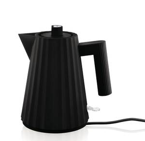 Wasserkocher Plisse Schwarz - Kunststoff - 16 x 20 x 21 cm