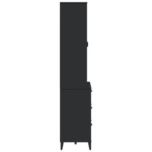 Highboard DE2641 Schwarz