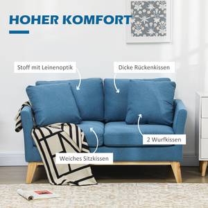 2-Sitzer-Sofa 839-658V00BU Blau