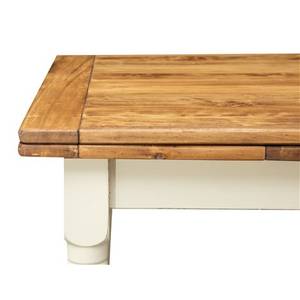 Table Manger Rustique Marron - Blanc