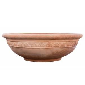 Schale TERRACOTTA TOSCANA Braun - Keramik - Stein - 127 x 40 x 127 cm