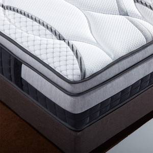 Matelas 180x200 mousse mémoire de forme Blanc - Textile - 200 x 31 x 180 cm