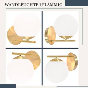 Wandleuchte Quelle Gold