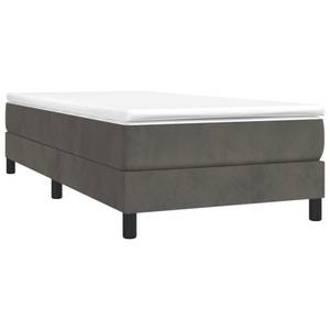 Boxspringbett 3017513-1 Dunkelgrau - 100 x 25 cm