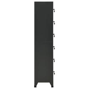 Armoire à casiers 294428-1 Anthracite - Profondeur : 40 cm