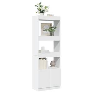 Highboard DE4511 Weiß - Holzwerkstoff - 33 x 180 x 63 cm