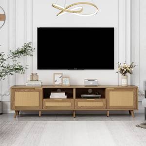 TV-Lowboard Natur Ⅱ Braun - Holzwerkstoff - 200 x 49 x 37 cm
