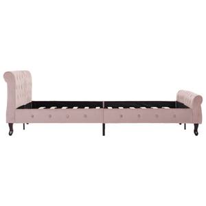 Bettgestell 3002530 Braun - Pink - Breite: 147 cm