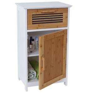 Kommode A85 Badschrank Bambus Braun - Bambus - 40 x 71 x 31 cm