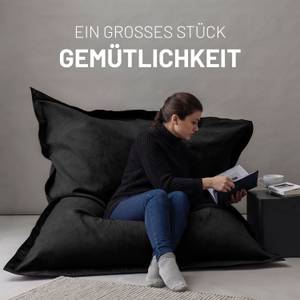 Sitzsack Luxury Schwarz