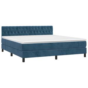 Boxspringbett 3017268-18 Dunkelblau - Breite: 160 cm