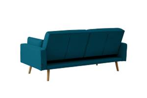 Canapé droit scandinave ELGA convertible Bleu nuit